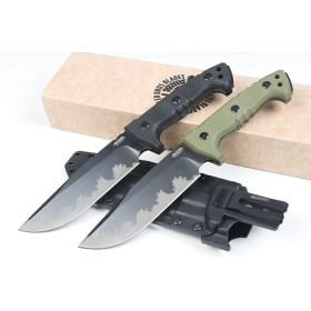 Miller Bros Blades M33 Two Colors Full Tang Glass Fiber Handle Fixed Knife UD407641